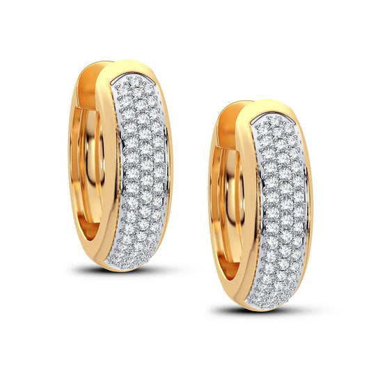 0.23 ct Diamond Earrings in 14K Gold
