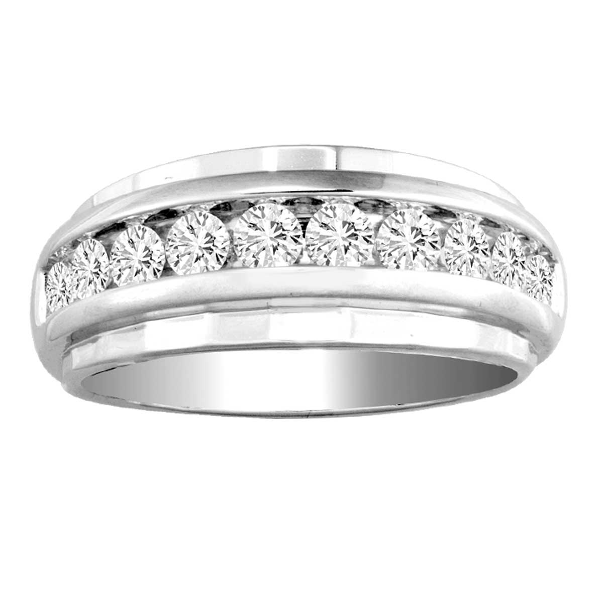 1.00 ct Men's Diamond Band in 14K Gold