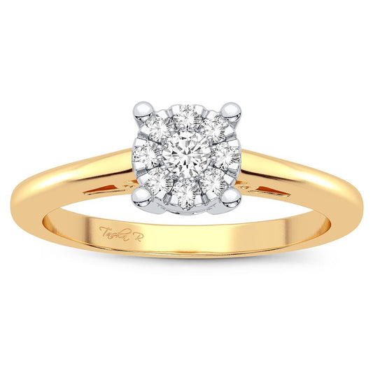 0.10 ct Diamond Ring in 14K Gold