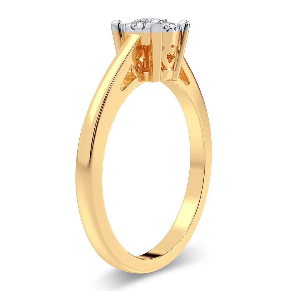 0.10 ct Diamond Ring in 14K Gold