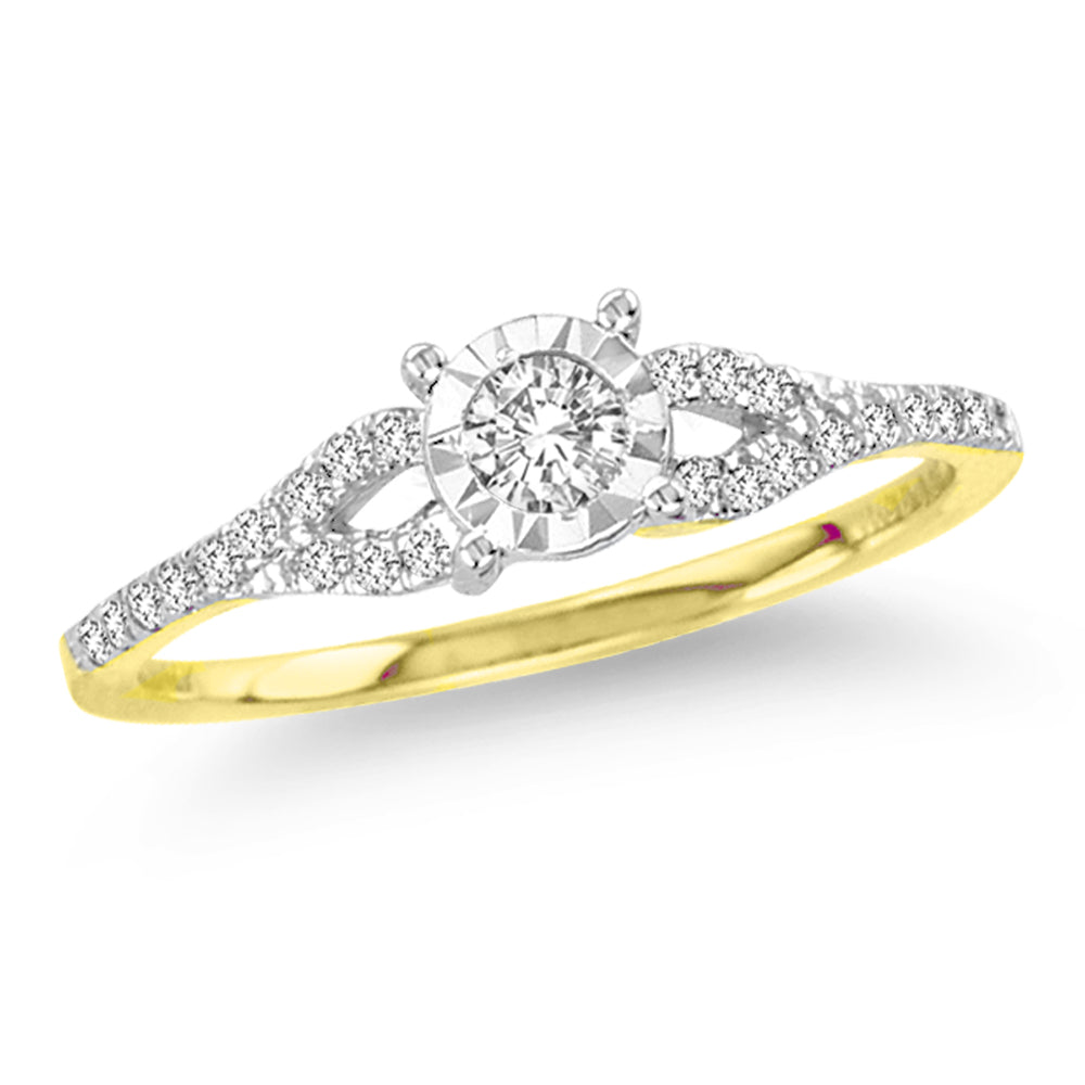 0.25 ct Diamond Ring in 14K Gold