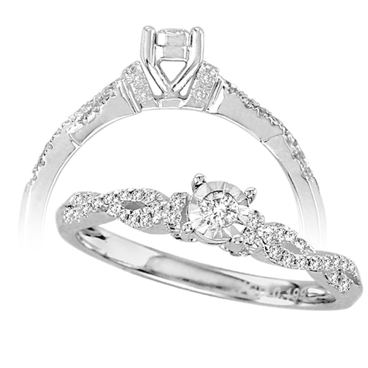 0.20 ct Diamond Ring in 14K Gold