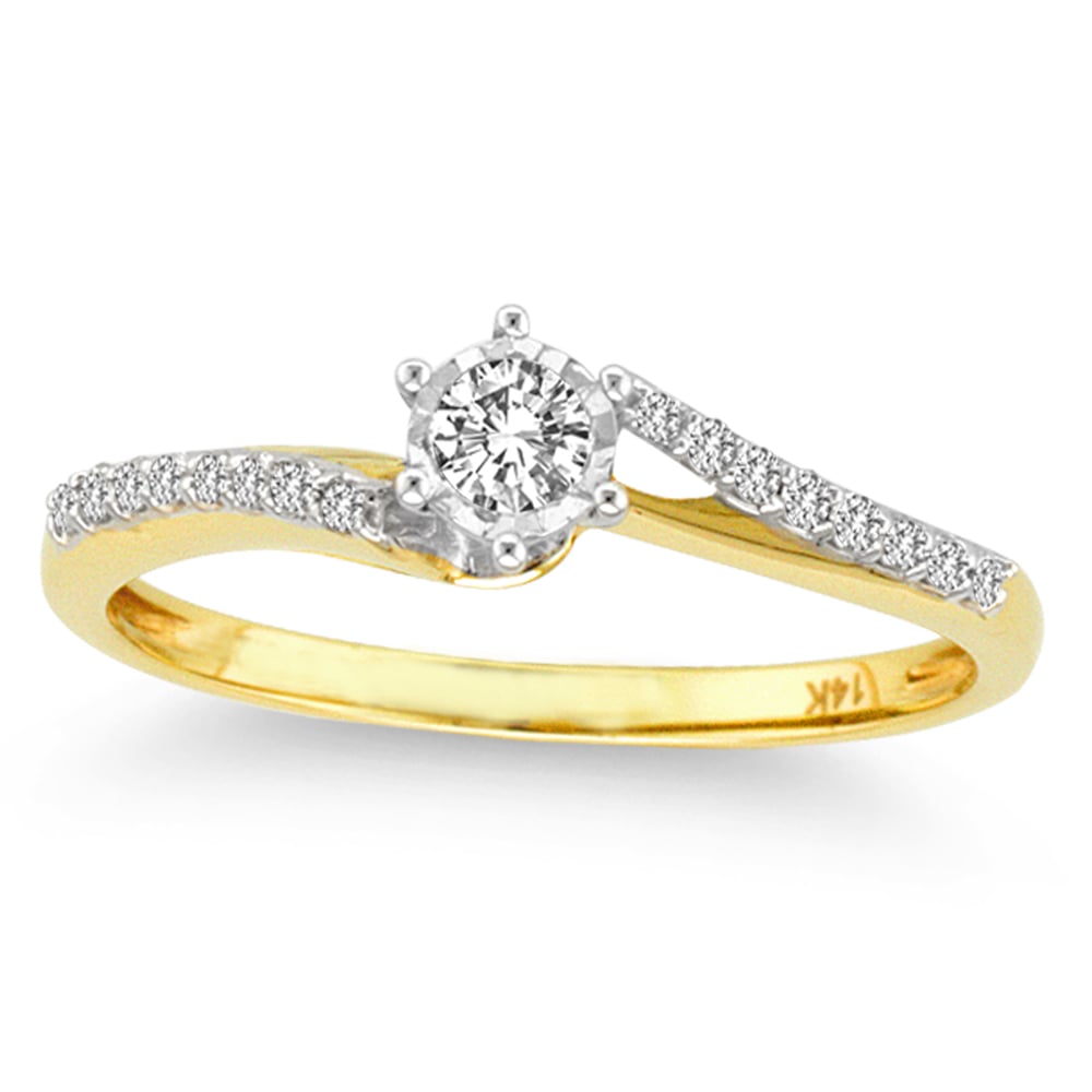 0.25 ct Diamond Ring in 14K Gold