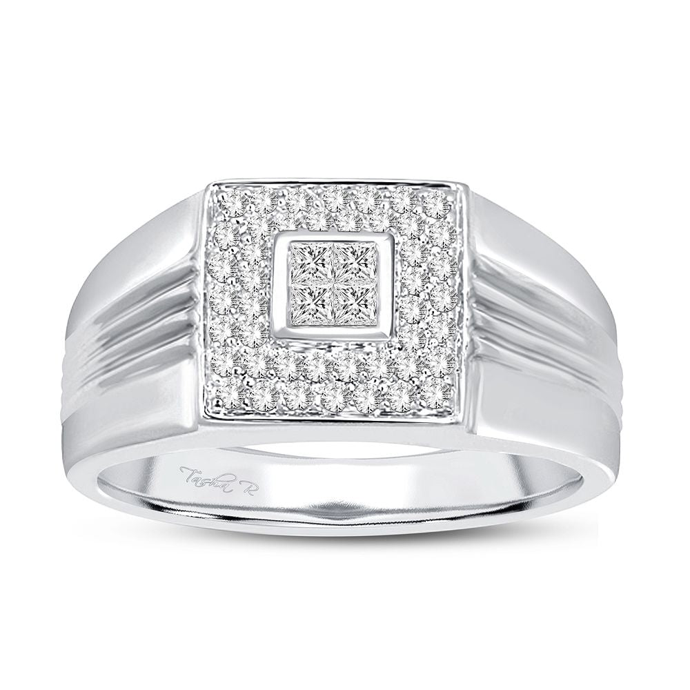 0.50 ct Men's Diamond Band in 14K Gold