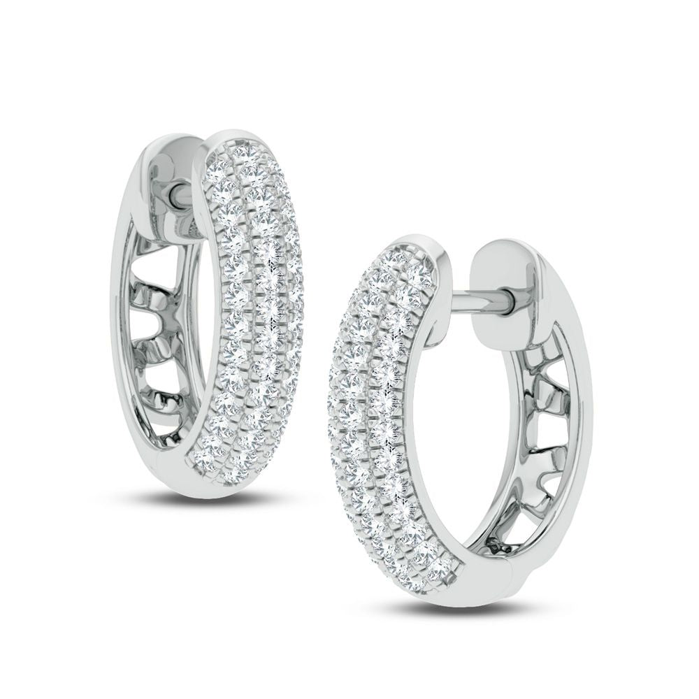 0.25 ct Diamond Earrings in 14K Gold