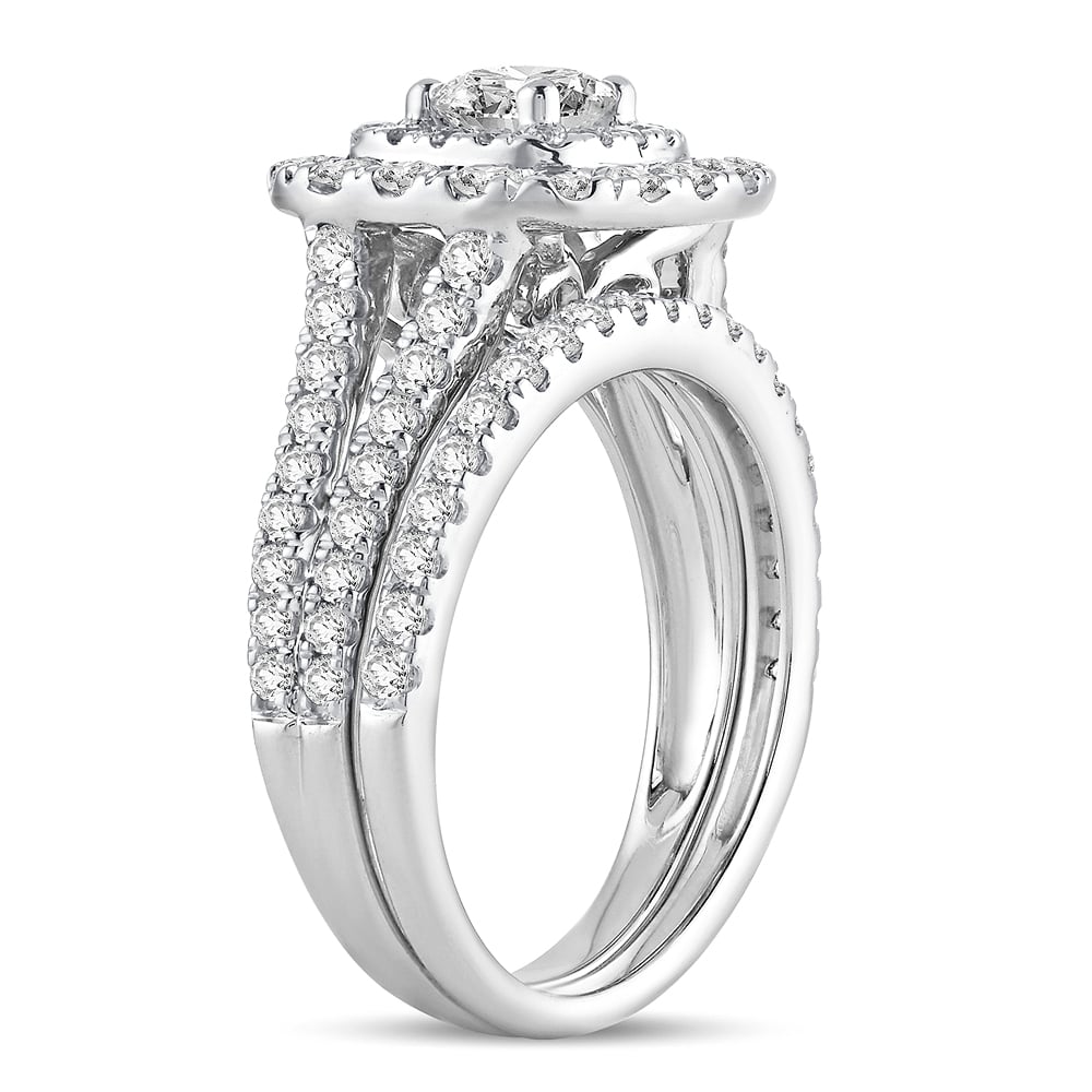 2.00 ct Diamond Bridal Ring in 14K Gold