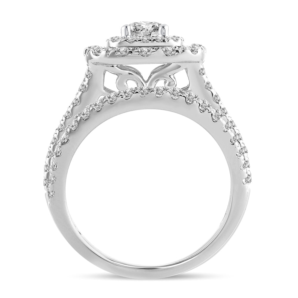 2.00 ct Diamond Bridal Ring in 14K Gold