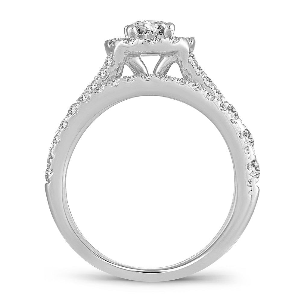 2.00 ct Diamond Bridal Ring in 14K Gold