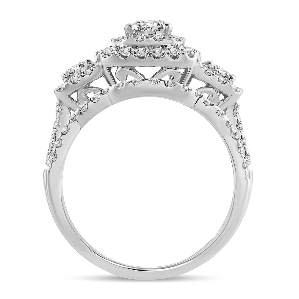 2.00 ct Diamond Bridal Ring in 14K Gold