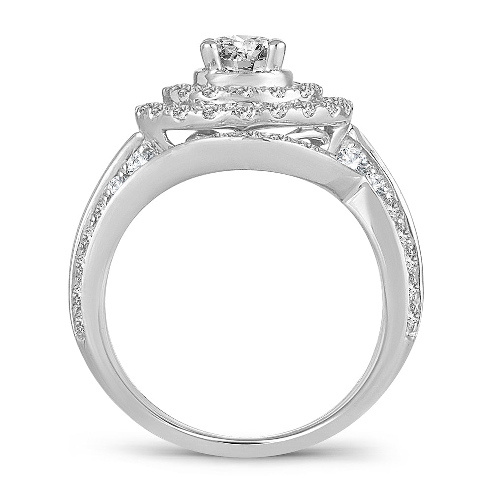 2.00 ct Diamond Bridal Ring in 14K Gold