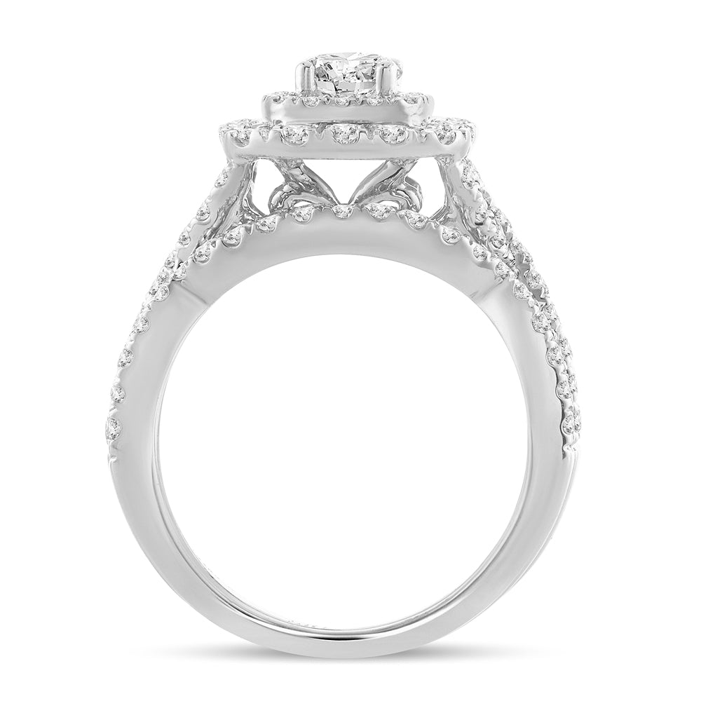 2.00 ct Diamond Bridal Ring in 14K Gold