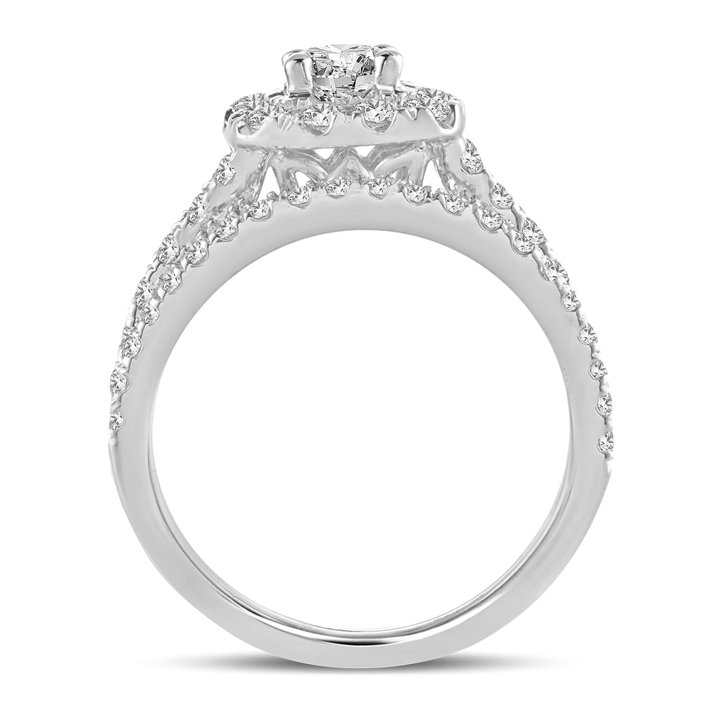2.00 ct Diamond Bridal Ring in 14K Gold