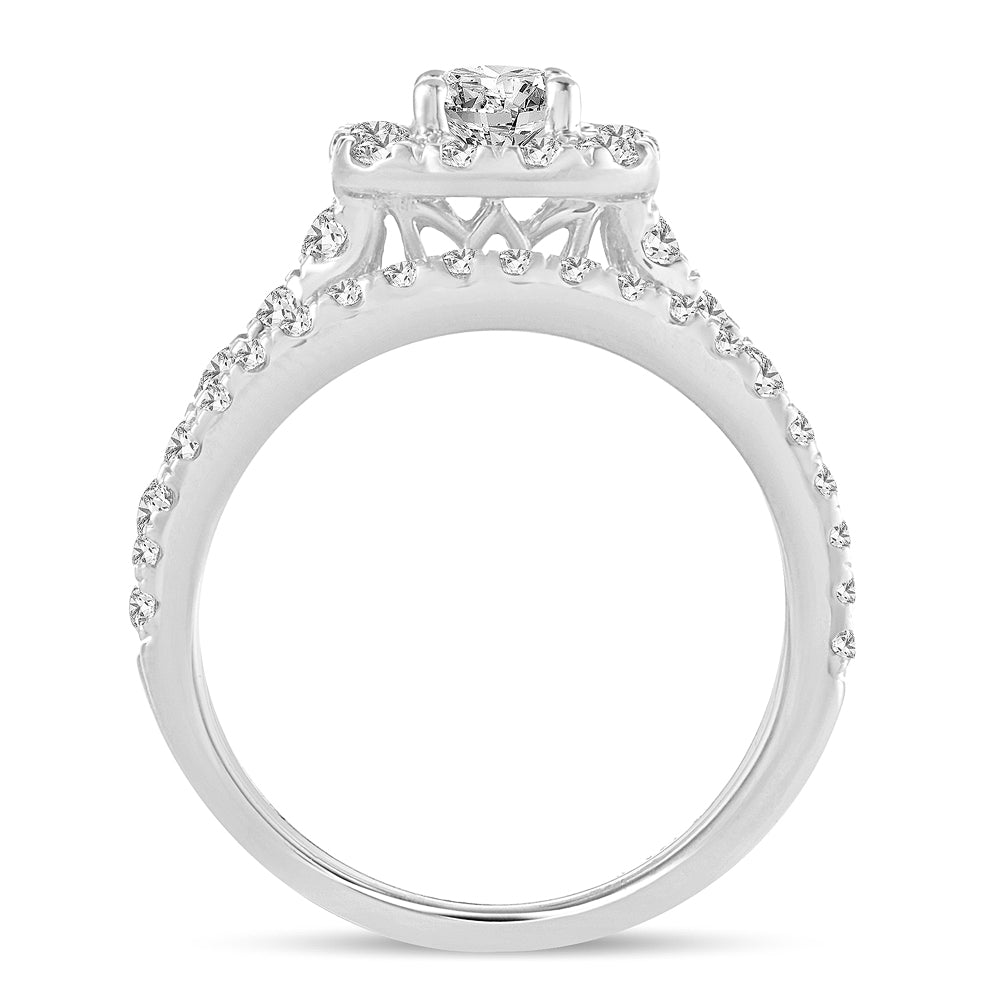 2.00 ct Diamond Bridal Ring in 14K Gold
