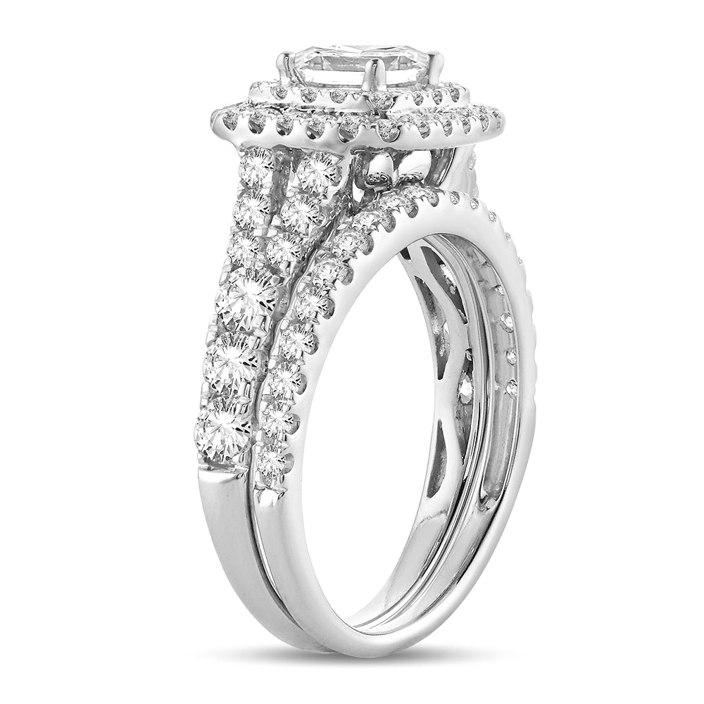 2.00 ct Diamond Bridal Ring in 14K Gold