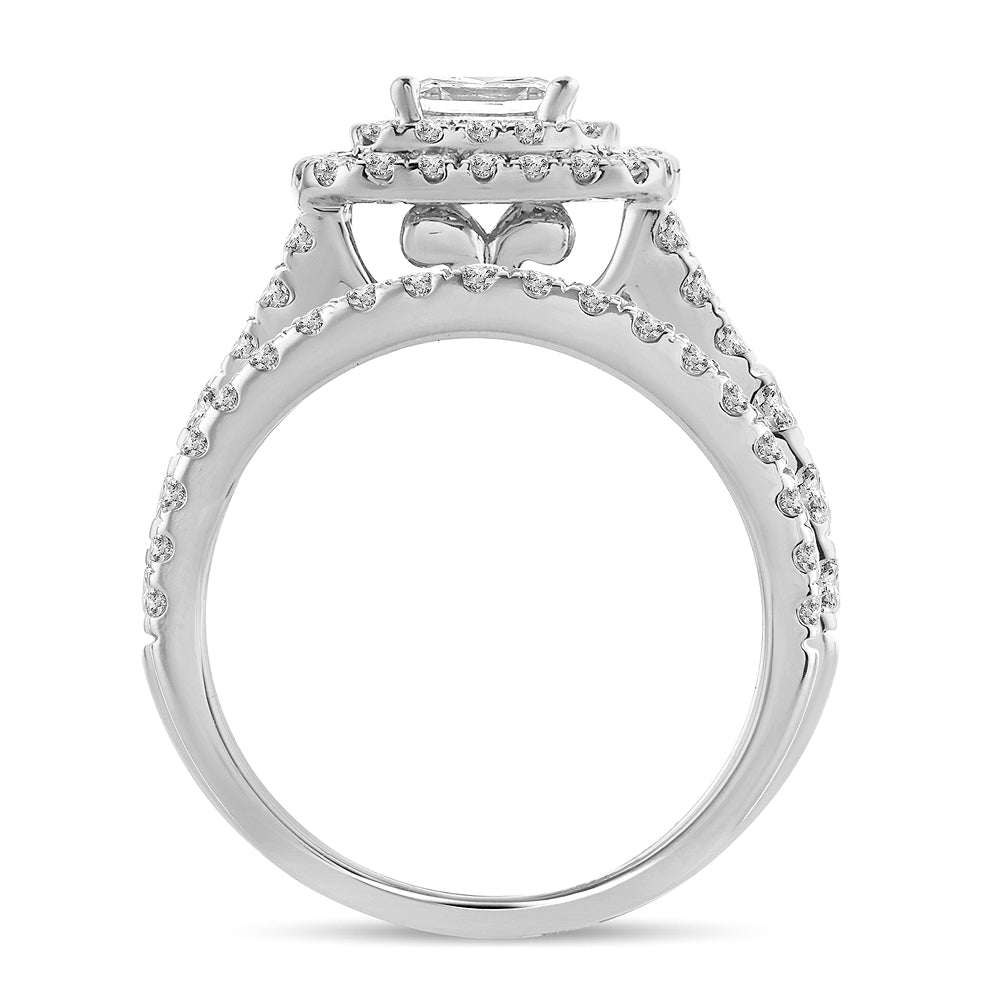 2.00 ct Diamond Bridal Ring in 14K Gold