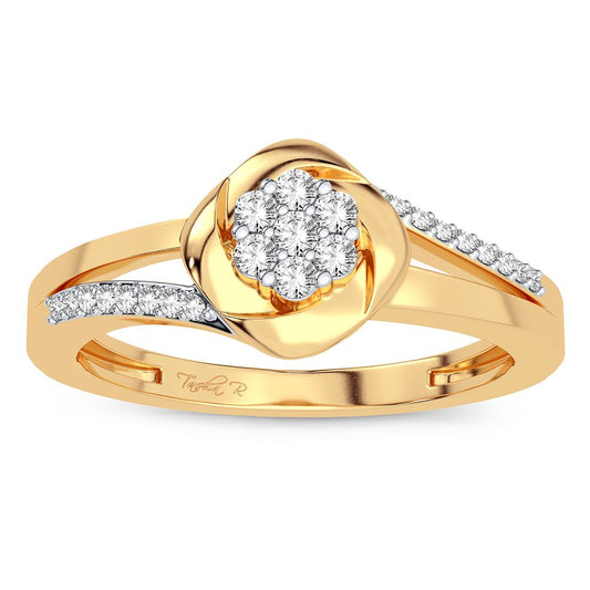 0.16 ct Diamond Ring in 14K Gold