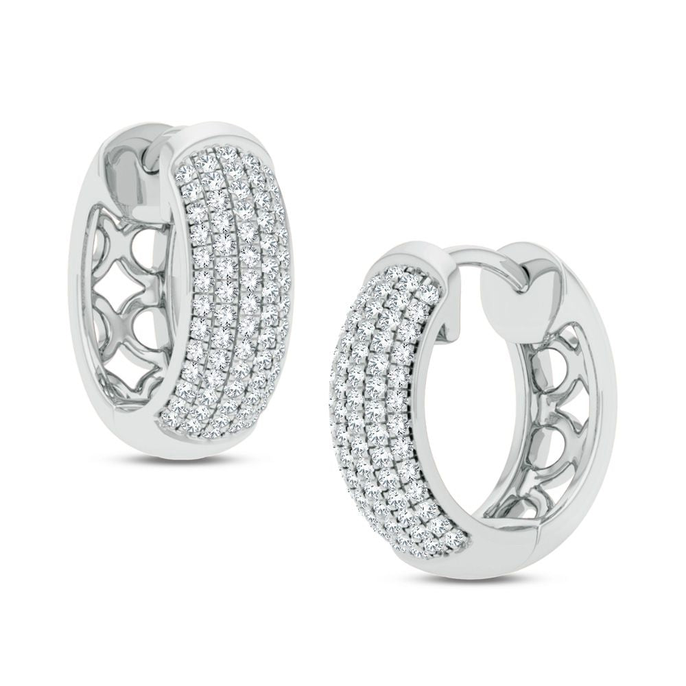 0.25 ct Diamond Earrings in 14K Gold