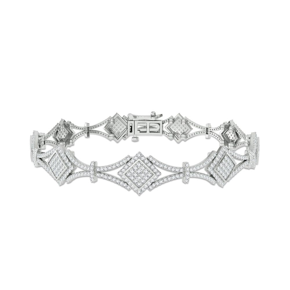 1.45 ct Diamond Bracelet in 14K Gold