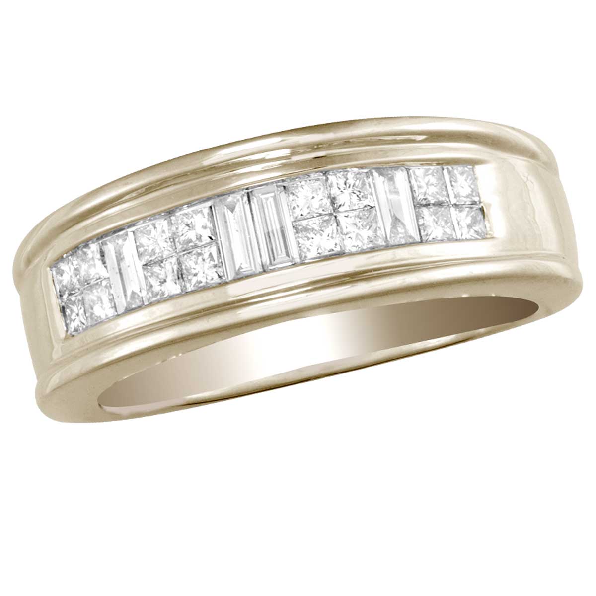 1.00 ct Men's Diamond Ring in 14K Gold