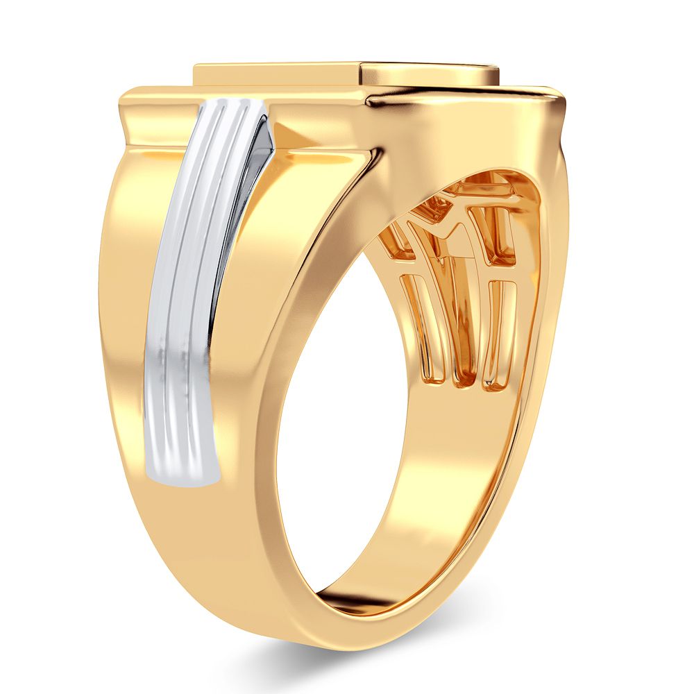 0.75 ct Men's Diamond Ring in 14K Gold