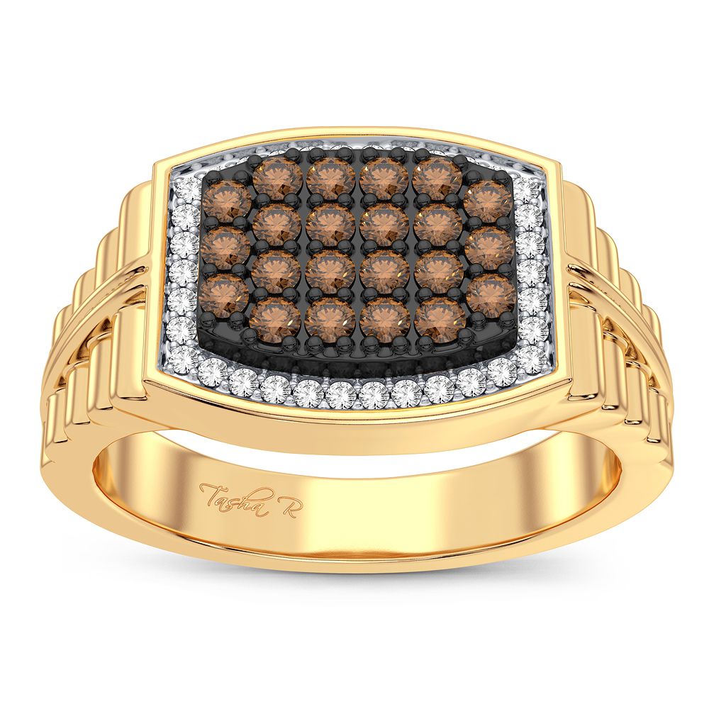 0.50 ct Men's Diamond Ring in 14K Gold
