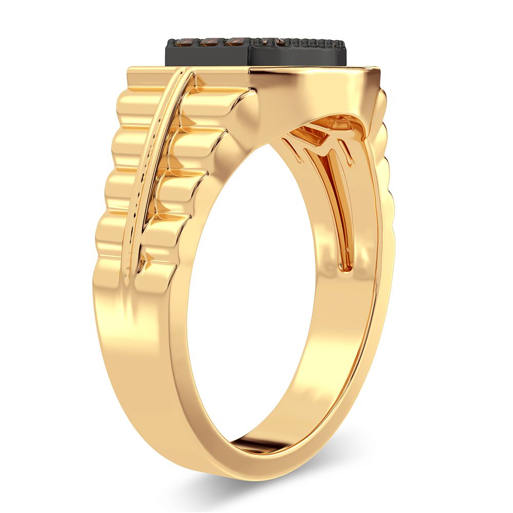 0.50 ct Men's Diamond Ring in 14K Gold