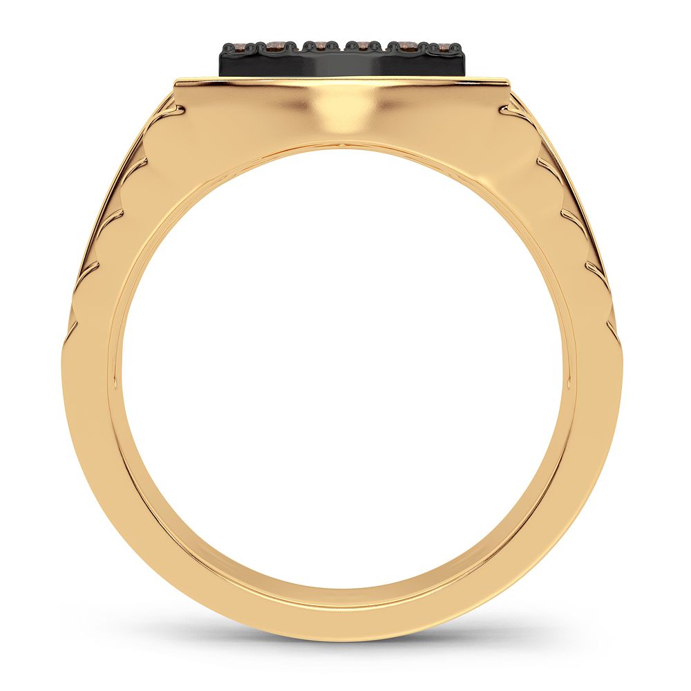 0.50 ct Men's Diamond Ring in 14K Gold