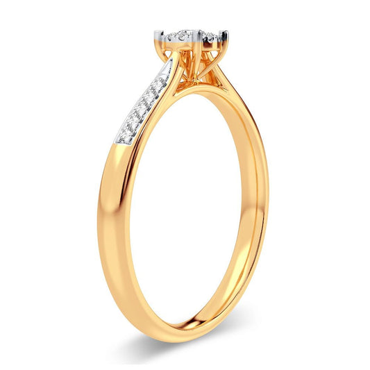 0.15 ct Diamond Ring in 14K Gold