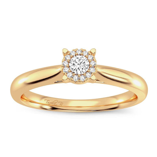 0.10 ct Diamond Ring in 14K Gold