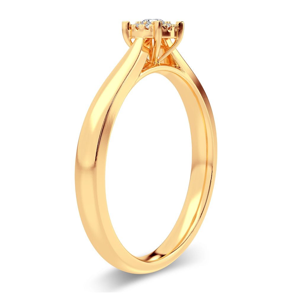 0.10 ct Diamond Ring in 14K Gold