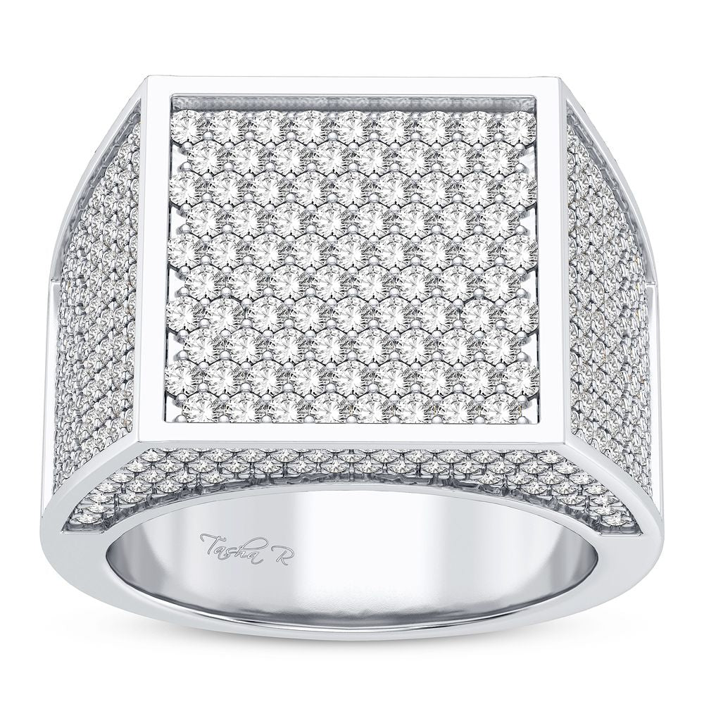 2.78 ct Men's Diamond Ring in 14K Gold