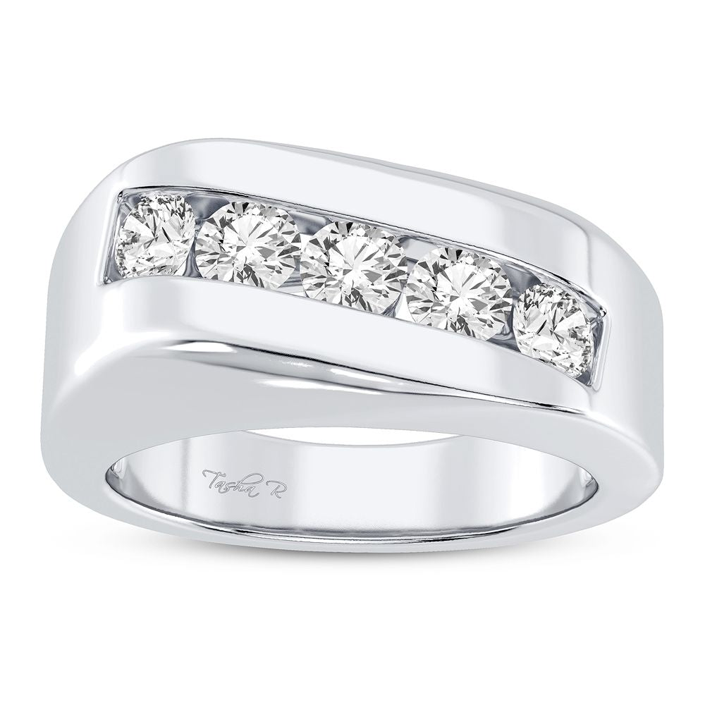 1.01 ct Men's Diamond Ring in 14K Gold