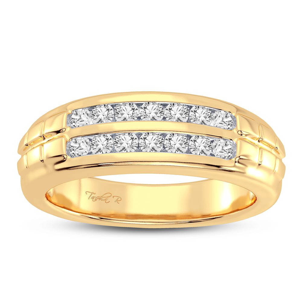 0.50 ct Men's Diamond Ring in 14K Gold
