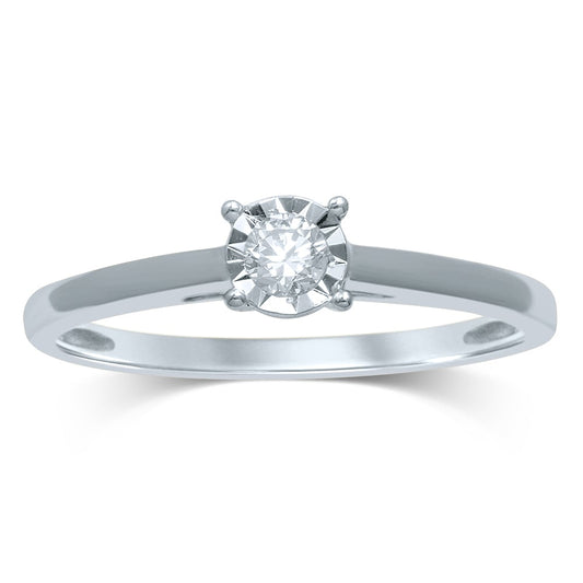 0.10 ct Diamond Ring in 14K Gold