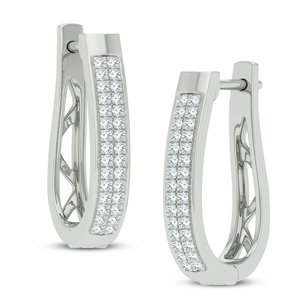 0.21 ct Diamond Earrings in 14K Gold