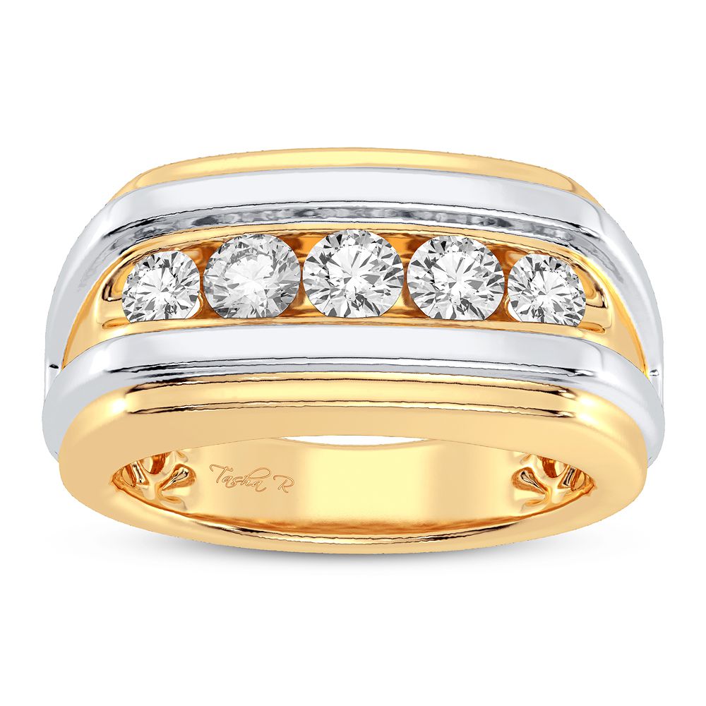 0.50 ct Men's Diamond Ring in 14K Gold