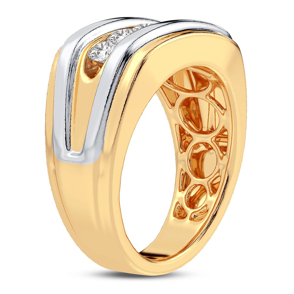 0.50 ct Men's Diamond Ring in 14K Gold