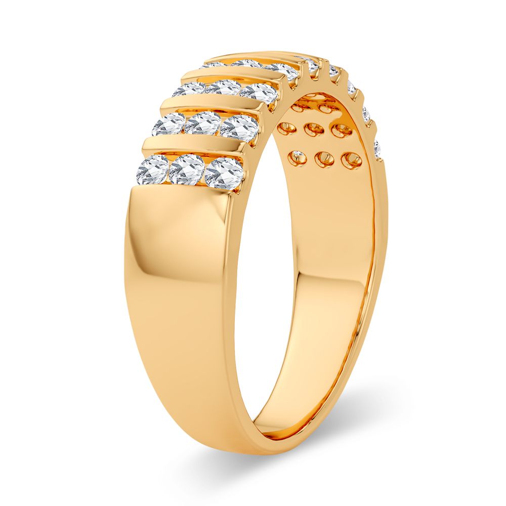 0.75 ct Men's Diamond Band in 14K Gold