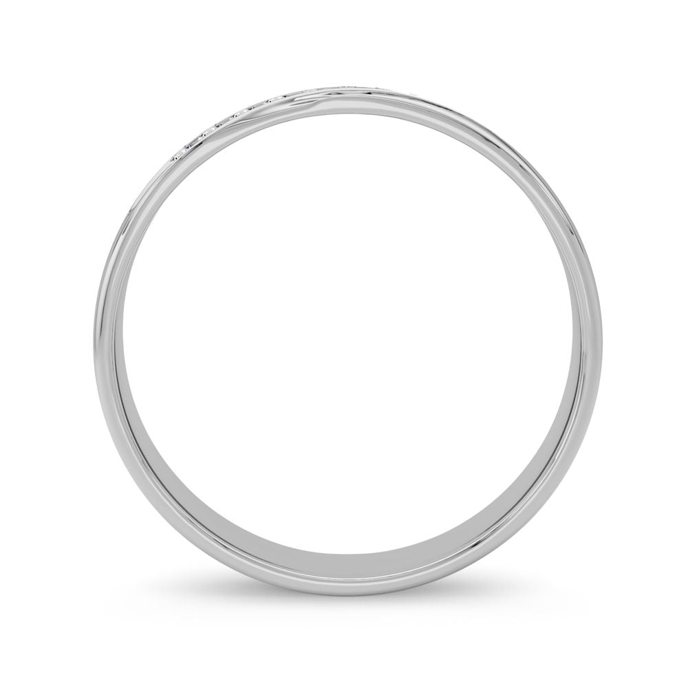 0.11 ct Men's Diamond Band in 14K Gold