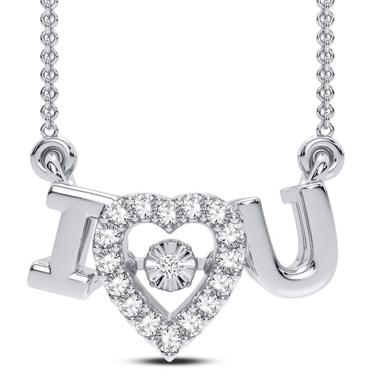 0.10 ct Diamond Necklace in 14K Gold