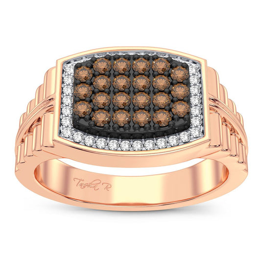 0.50 ct Men's Diamond Ring in 14K Gold