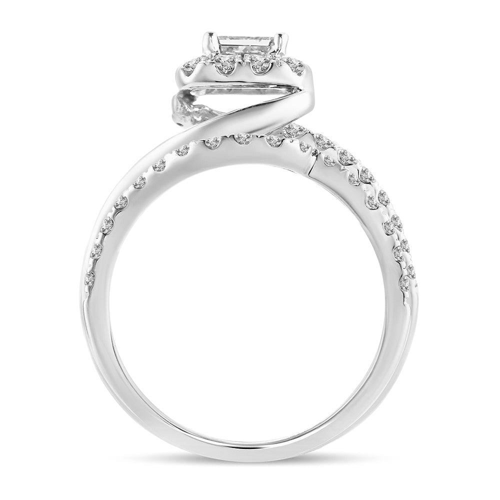 2.00 ct Diamond Bridal Ring in 14K Gold