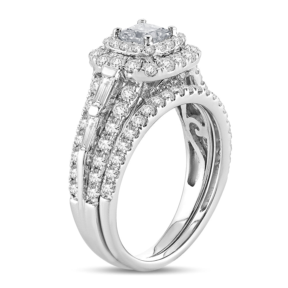 2.00 ct Diamond Bridal Ring in 14K Gold