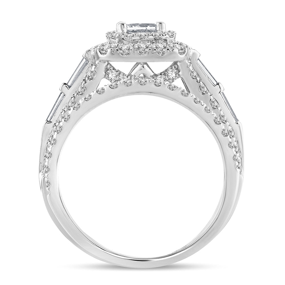 2.00 ct Diamond Bridal Ring in 14K Gold