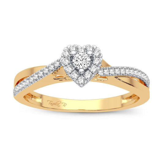 0.20 ct Diamond Ring in 14K Gold