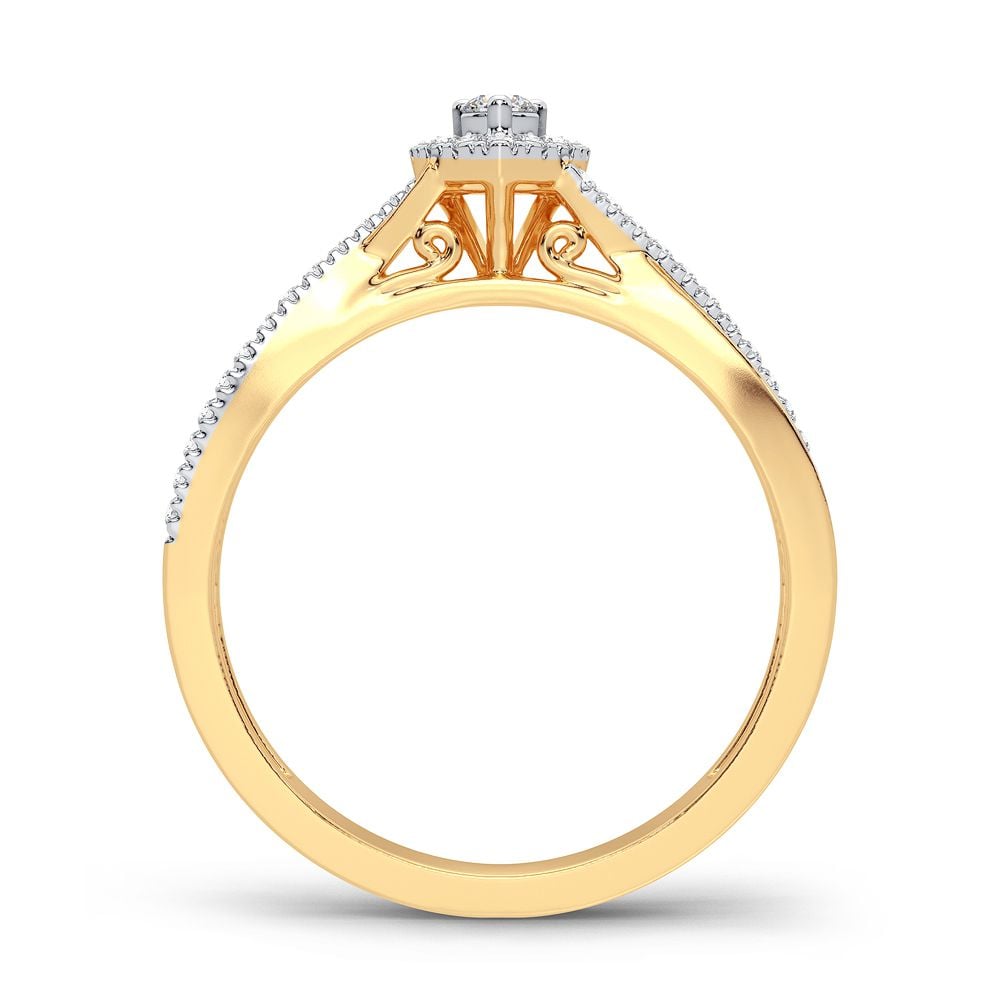 0.20 ct Diamond Ring in 14K Gold