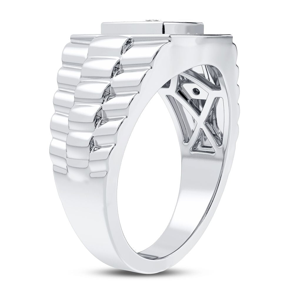 0.75 ct Men's Diamond Ring in 10K Gold
