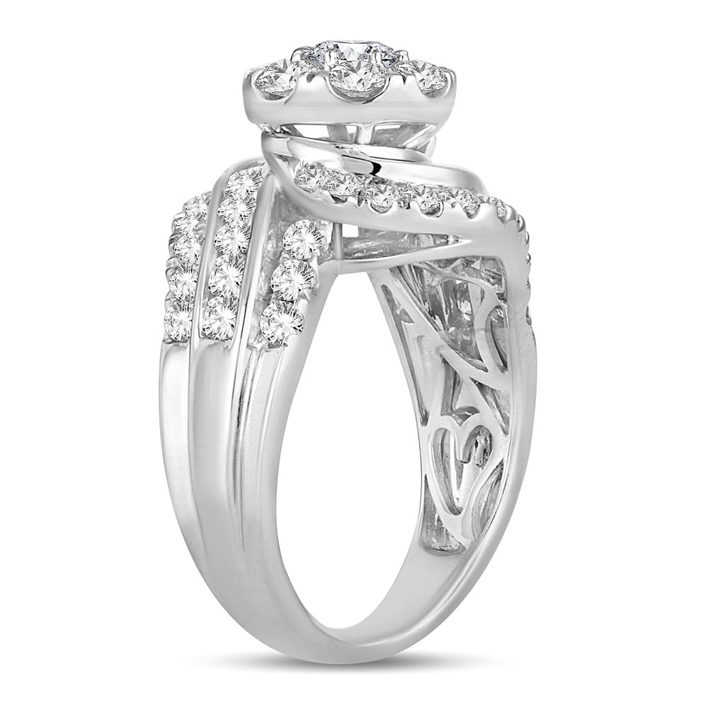 2.00 ct Diamond Bridal Ring in 14K Gold