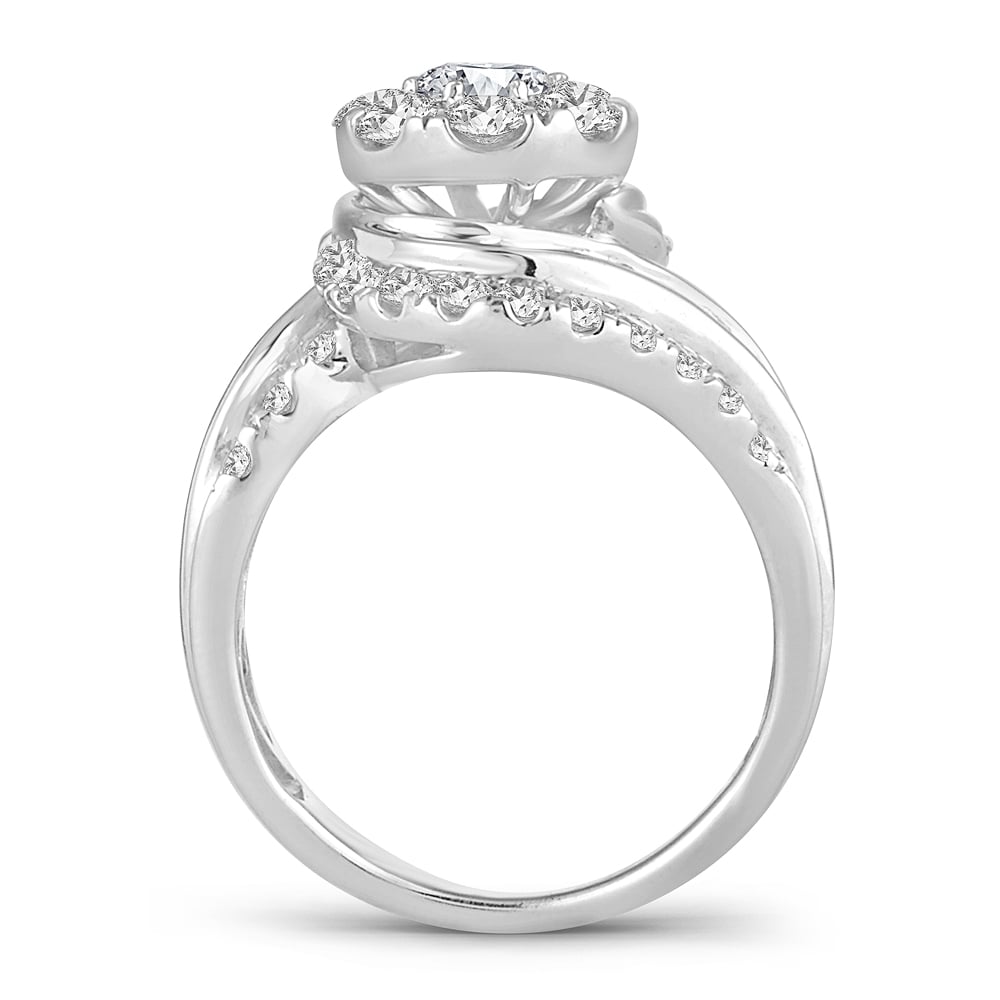 2.00 ct Diamond Bridal Ring in 14K Gold