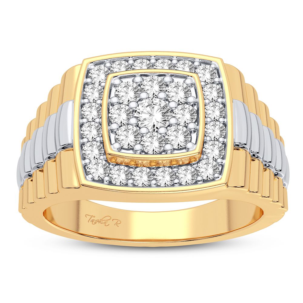 0.75 ct Men's Diamond Ring in 10K Gold
